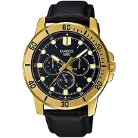 Casio Klocka - - S7201606 - Läder - 49 mm - Vattentålighet 5 atm