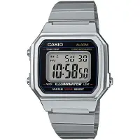 Casio Klocka - - VINTAGE UNISEX STEEL 2FUZ - Stål - Kvarts - Digital