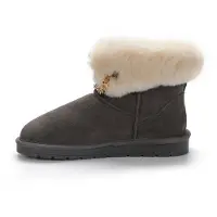 Gooce Snöboots 'Gertrude' kräm / mörkgrå