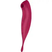 Satisfyer Twirling Pro - appstyrd klitorisstimulator (röd)