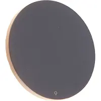 QAZQA Design vägglampa grå 16,5 cm inkl LED - Skyf