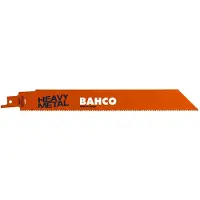 Bahco 3940-150-8/12-ST-5P Tigersågblad Sandflex Bimetall, 150 mm, 8/12 Zpz, st Sågblad, längd 150 mm 5 st