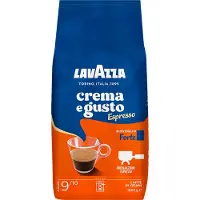 Lavazza Crema e Gusto Forte, 1 kg, Espresso, Medelrostade, 9/10, Arabica, Robusta, Italien