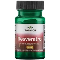 Swanson Health Resveratrol, 100 mg, 30 kapslar