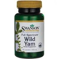 Swanson Health , Full Spectrum, Vilda Yam, 400 mg, 60 Kapslar