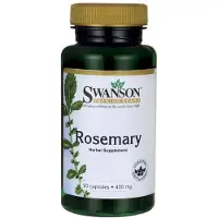 Swanson Health , Full Spektrum Rosmarin, 400 mg, 90 Kapslar