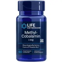 Life Extension - Methylcobalamin Variationer 1mg - 60 vegetarian lozenges