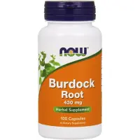 Now , Burdock Rot, 430 mg, 100 Veg Kapslar