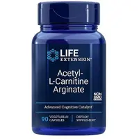 Life Extension , Acetyl-L-Karnitin Arginat, 90 kapslar