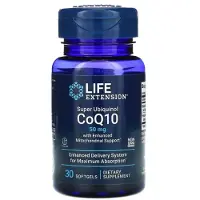 Life Extension - Super Ubiquinol CoQ10 with Enhanced Mitochondrial Support Variationer 50mg - 30 softgels