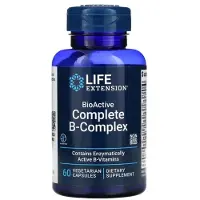 Life Extension , Bioaktivt Komplext B-vitamin, 60 Vegetariska Kapslar