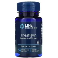 Life Extension , Theaflavin, Standardiserad Svart Te Extrakt, 30 Vegetariska Kapslar (400 mg per Kapsel)