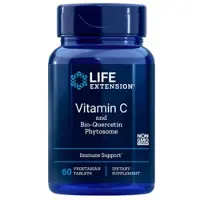 Life Extension , Vitamin C och Bio-Quercetin, 60 Vegetariska Tabletter