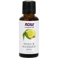 Now Foods, Essential Oils, Lemon and Eucalyptus Blend, 1 fl oz (30 ml)