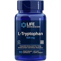 Life Extension L-Tryptofan, 500 mg, 90 Vegetariska Kapslar