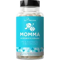 Eu Natural Mamma Probiotika, Pre- och Postnatal Probiotika, 30 Vegetabiliska Kapslar