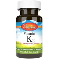Carlson Labs Carlson, Vitamin K2, 90 mcg, 60 Myggel