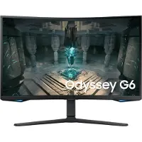 Samsung Odyssey G6 S32BG650EU - G65B Series - LCD-skärm - Smart - spel - böjd - 32" - 2560 x 1440 QHD @ 240 Hz - VA - 350 cd/m² - 2500:1 - DisplayH...
