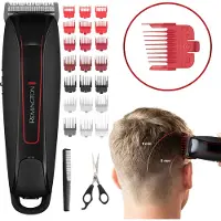 Remington Hårtrimmer HC550 Easy Fade Pro Hair Sladdlös Vattentät Fasta skärguider, gradient och öronguider