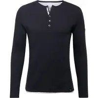 Key Largo T-shirt 'SANDRO' marinblå / vit