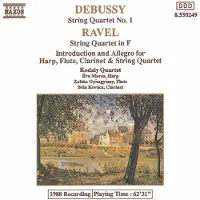 Naxos Debussy/Ravel: Stråkkvartett 1 & F-dur