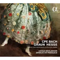 OUTHERE Bach, C P E / Graun / Hesse: Trios For Fortep...
