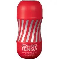 Tenga Rolling Gyro Regular Vakuum Cup Masturbator - Röd - Röd