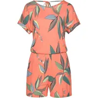 s.Oliver Jumpsuit opal / smaragd / korall / ljusorange