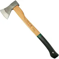 Adler Canoe Axe, green-black, trekking axe