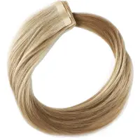 Rapunzel of sweden Premium Tape Extensions Straight / Classic Tape 4 cm / 8 pieces M7.3/10.8 Cendre Ash Blonde Mix 40 cm Löshår 18 g