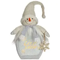 Sublime Market Connect Dekorativ figur - Snögubbe - 15 x 65,5 x 27 cm - Vit - Inomhus vit