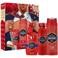 Old Spice Captain Body Care Gåvoset för Män – 3 st.