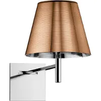 Flos Vägglampa , KTribe, dimbara, Metallisk, Vardagsrum, Plast, Design
