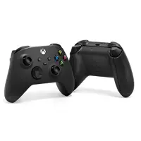 Microsoft Xbox Wireless Controller - Spelkontroll - trådlös - Bluetooth - svart - för Xbox Series X, Xbox One S, Xbox One X, Xbox One, PC