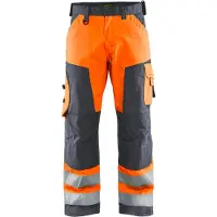 Blakläder 1566-1811 Varselbyxa utan spikfickor Varselorange/Mellangrå C56