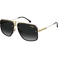 Carrera Aviator Mens Gold Black Grey Gradient Solglasögon