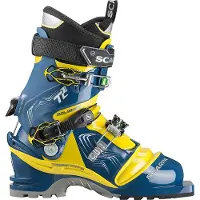 Scarpa - Telemark - T2 Eco True Blue Acid Green för UnisexAluminium - Storlek 44 - Blå