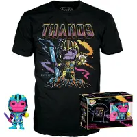 Funko POP! Förundran Thanos T-shirt Och Exklusiv Infinity Saga-figur