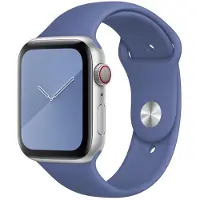 Apple Äkta klockarmband Sport Band Silikon 44MM för iWatch Blue