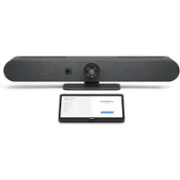 Logitech Rally Bar Mini Med Rap Ip För Zoom-videokonferenssystem