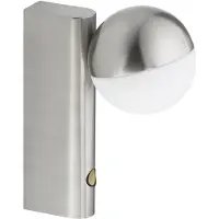 Northern Design vägglampa Balancer mini, dimbar, Aluminium / grå / zink, Vardagsrum / matsal, Metall, Design, Vägglampa, vägglampa inomhus