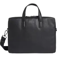 Calvin Klein Svart polyesterhandväska