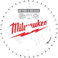 Milwaukee Sågklinga för trä 4932471932; 165x20x1,6 mm; Z40