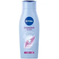 Nivea Diamond Gloss mild schampo för matt hår 400 ml