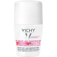 VICHY Beauty Deo Roll-on deodorant, 50 ml, Sensitiv hud 48h