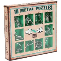 Eureka Metallpussel 10 delar Green set