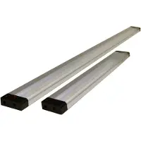 Müller-Licht Balic Sensor LED-möbellampa, 4 000 K, längd 80 cm Sensor, dimbar, Aluminium / grå / zink, Kök, Aluminium / grå / zink, Underskåpsbelysning