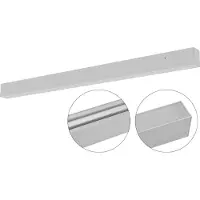 EVN LED taklampa Munus, Aluminium / grå / zink, Vardagsrum / matsal, Aluminium / grå / zink, Modern, LED-taklampa