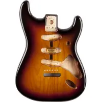 Fender Alder Body Strat Vintage Bridge Mount 3 Tone Sunburst