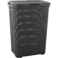 Curver Style Tvättkorg 60 Liter - Rotting antracit